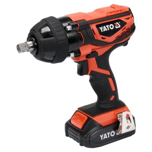 Аккумуляторный ударный гайковерт Yato YT-82804 1/2 дюйма 18 В 1 аккумулятор 2,0 Ач 300 Нм