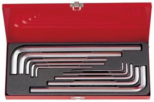 Шестигранные ключи HEX Extra Long H3-17 10S King TONY