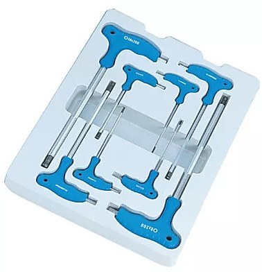 Шестигранные шестигранные ключи с шариком H2-10 8S тип L King TONY