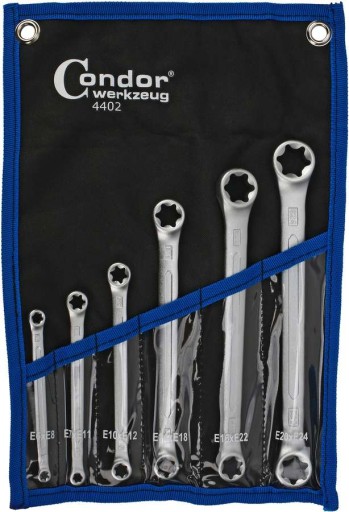 Ключі накидні Torx E6-E24 6 шт.