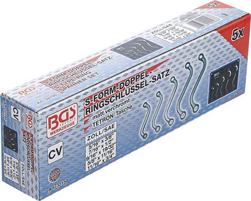 Ключи накидные типа S, 3/8