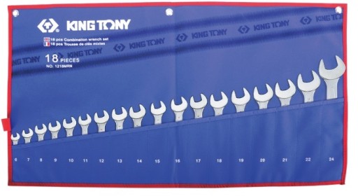 Ключі комбіновані 6-24мм 18 шт. Кінгтони