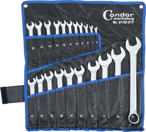 Ключі комбіновані VarioPlus 6-32 мм, 21 шт