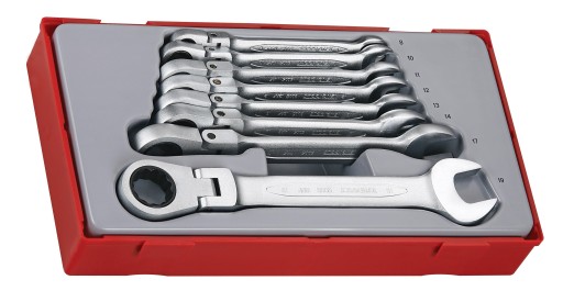 TT6508RF Комбіновані ключі з тріскачкою Teng Tools