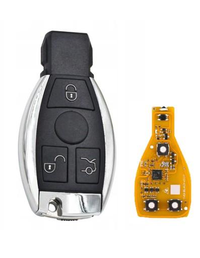 VVDI MB KEY V3.2.T - Ключ для Mercedes Rybka 315 433 МГц Chrome Xhorse VVDI желтый печатной платы