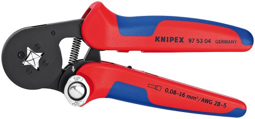 Кліщі обжимні Knipex 97 53 04SB 180 мм 0,08-10+16