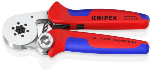 Knipex Самонастроювальні обтискні кліщі