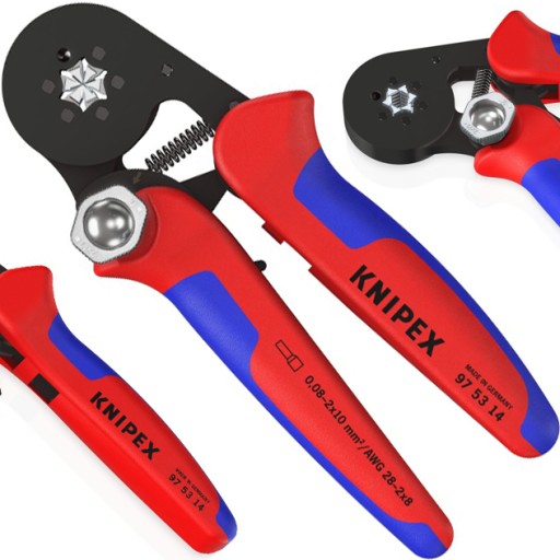 Кліщі Knipex для обжимних наконечників