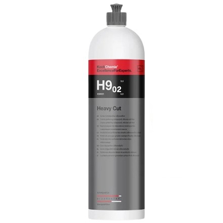 Koch Chemie H9.02 Heavy Cut 1L - жесткая абразивная полировальная паста