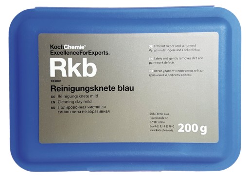 Koch Chemie Reinigungsknete BLAU 200 г жесткая чистящая глина