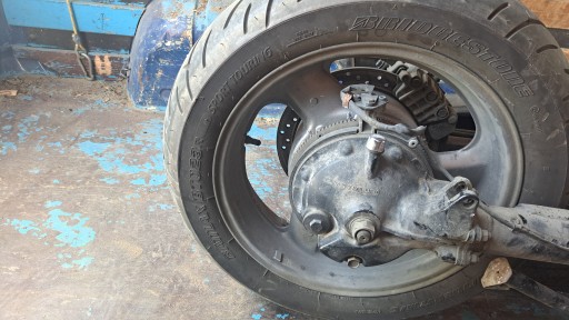 Диски ST1100, резина Bridgestone Battlax BT023 160/70ZR17+110/80ZR18 2023 года!