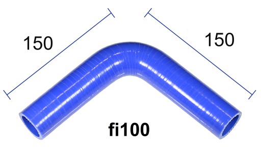 100k-sil - Локоть силикона, провод, трубка фи100мм, руки 150мм