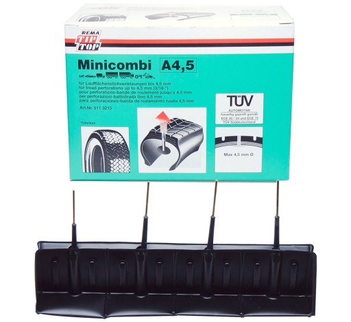 Штифти для ремонту шин Minicombi a4. 5mm TIPTOP 40шт