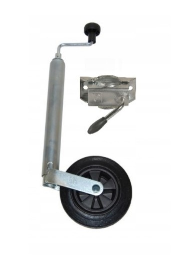 PM1-PLASTIK-FI48-ZOB-315446 - 150kg кемпинг маневровое колесо с покрытием полиамид FI48 прицеп PM1P48ZOKP1