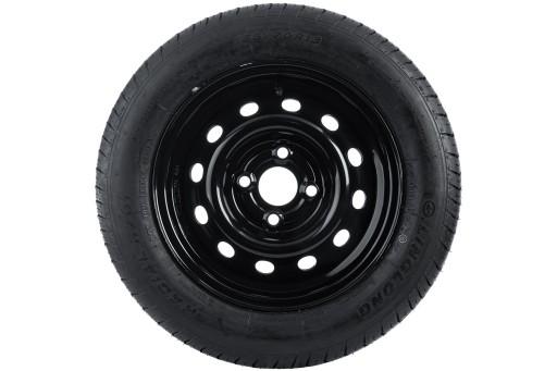 U4450 - Колесо причепа 155/70 R13 4x100 з чорним ободом Unitrailer