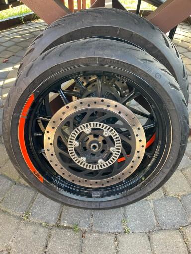 Переднє колесо з диском, ABS KTM DUKE 125 390 Michelin Road 5