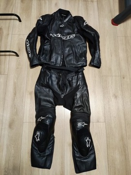 Кожаный костюм-двойка Alpinestars GP PLUS