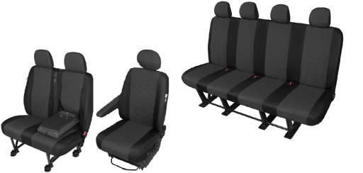 Комплект 7 человек + СТОЛ (1+2 ряд) для Mercedes VITO, SPRINTER/Iveco DAILY