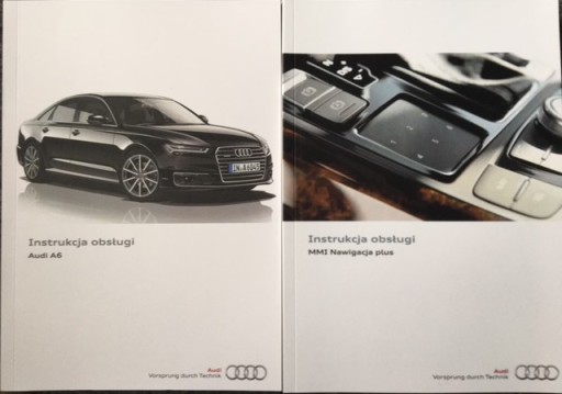 Audi A6 C7 FL set 2014-2018 + mmi Polish color посібник користувача