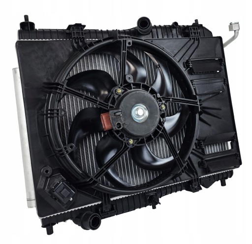 F24-4S68707821-4S - Комплект радиатора + вентилятор FORD FIESTA VII 2017- 1.1 Ti-VCT H1BG8005AB