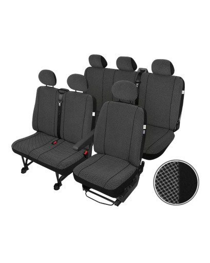 Набір (1 + 2 ряд) 6 осіб для TRANSIT V,VI,VII,VIII CRAFTER I,II LT BOXER I,II