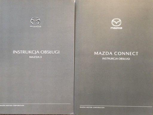 Комплект Mazda 3 польська інструкція з 2019 року + підключ