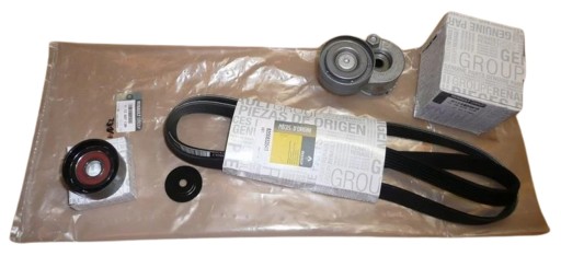 11 72 - Комплект клинового ремня 117200713R Renault Laguna II 1.9DCI Оригинал