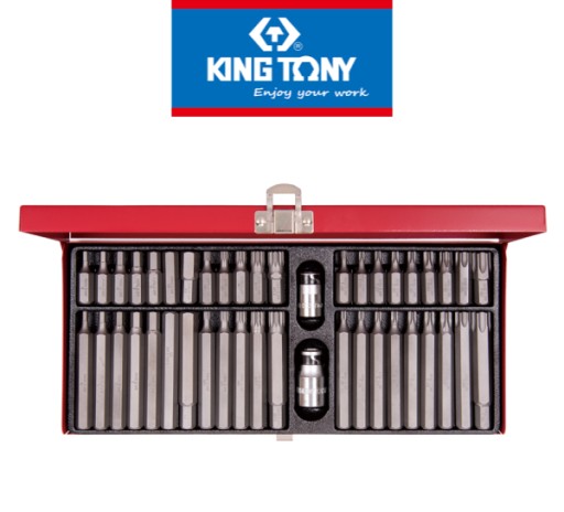 Набір коротких і довгих насадок 1044CQ KING TONY