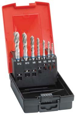 Набір машинних мітчиків для отворів. niep.D37