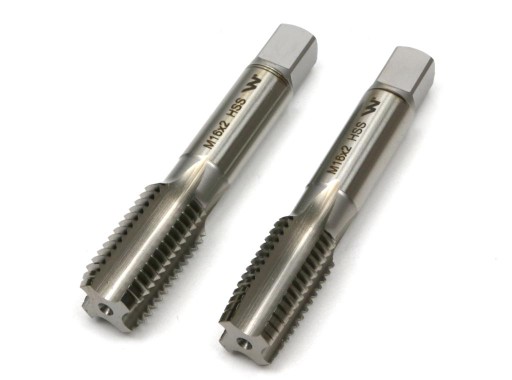 Набір промислових мітчиків М16х2 зі сталі HSS, ініціал.