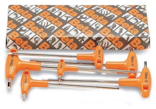 Набір торцевих шестигранних шестигранних шестигранних ключів з ручкою 96T 2-6мм