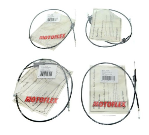 9131 - Комплект тросів MZ ETZ 125 150 натуральна MZA Німеччина MOTOFLEX 4 шт