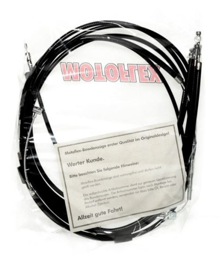 9600 - Комплект шнурів Simson SR50 натуральна Mza Німеччина MOTOFLEX 5 шт