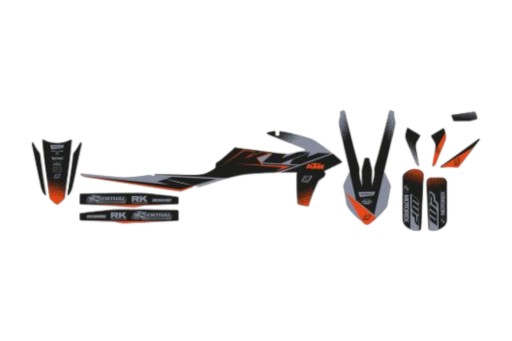 Набір наклейок Blackbird 2547Y KTM SX SXF