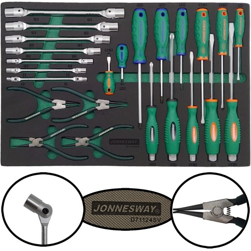 Набір інструментів Jonnesway для ящика 24 шт