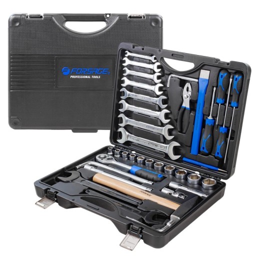 Набор инструментов: инструменты, головки, трещотка, шестигранные ключи, молоток, 36 шт.