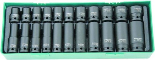 Набір коротких і довгих ударних головок 1/2