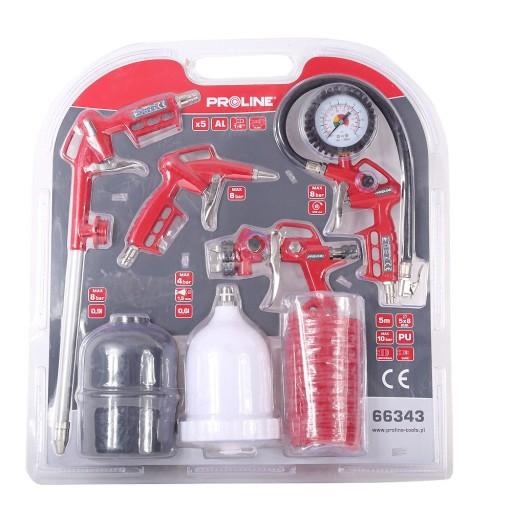 Набір 5 пневматичних пістолетів зі шлангом, стор