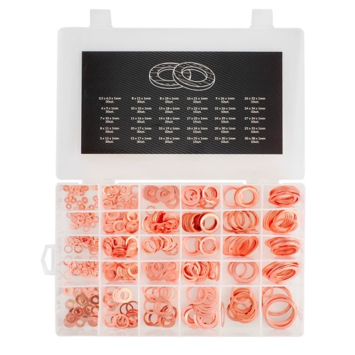 Набір мідних шайб 580 шт