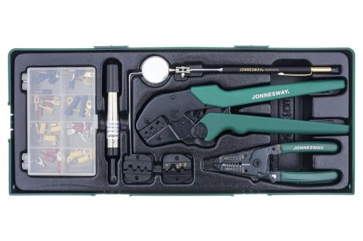 Набір кліщів конекторів / набір електрика Jonnesway V1310SP