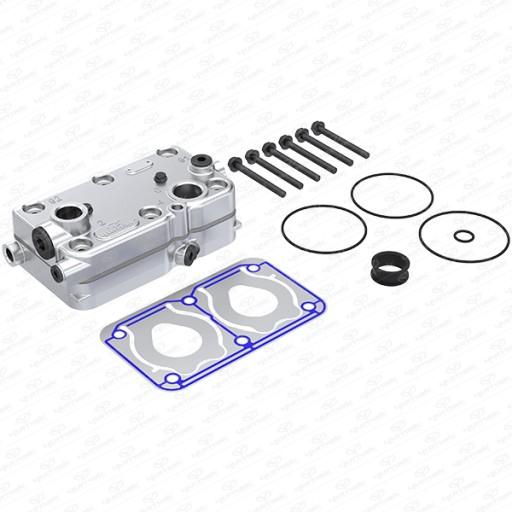 RK.01.166 - Повна головка повітряного компресора DAF, MERCEDES BENZ WABCO 9115530012