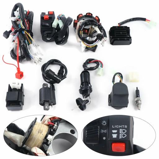 PM 12025-8 - Полный wiring harness ATV 150-250 300CC!