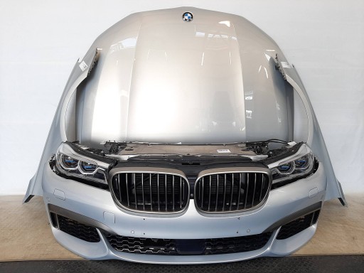 13593 - Полный передний бампер маска лазерный ремень передний BMW 7 G12 M-Pack M760 x04