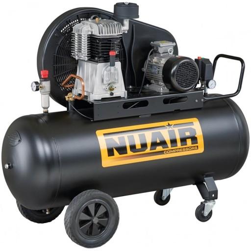 2-поршневий масляний компресор 'NU AIR TECH' 400V 5.5KM 4000W 200L 582L/min