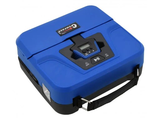 Цифровий компресор Compass 12V BOX 3в1