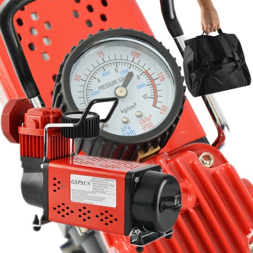 Компрессор Husar WINCH 120 PSI 72л/мин 12В 45А ОДНОПОРШНЕВОЙ 3КГ ПРЕМИУМ