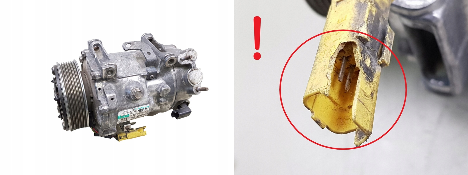 Компресор кондиціонера 9671451380 SD7C16 1322F PSA