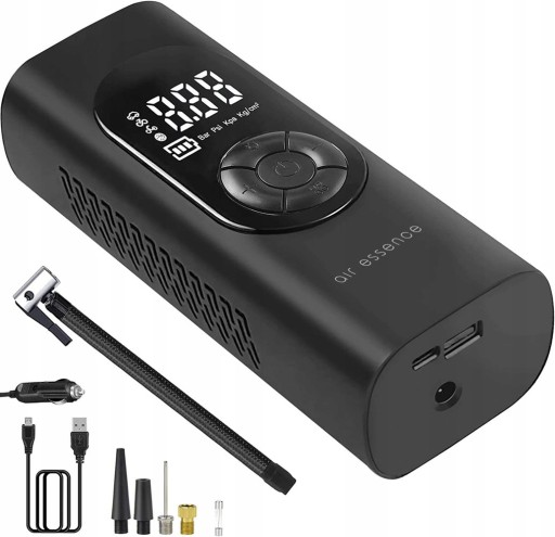 Автомобильный компрессор Air Essence Pampero, электрический насос, светодиодный компрессор