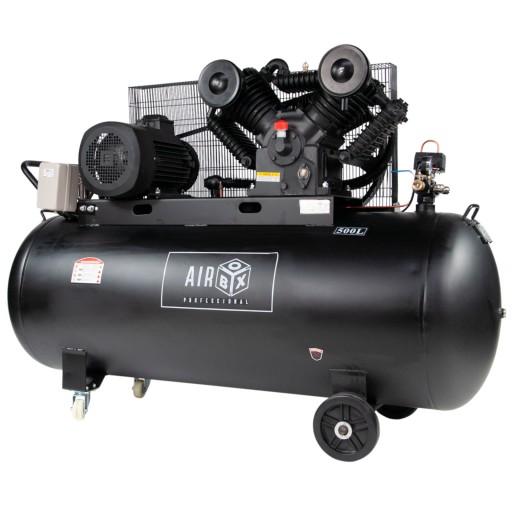 Компрессор Компрессор 500л Масло 7500Вт 4 поршневой 1430л/мин 12,5 Бар 400В