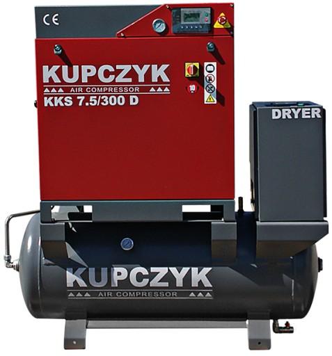 Компресор масляний Kupczyk KKS7.5/300D 270 л 10 бар